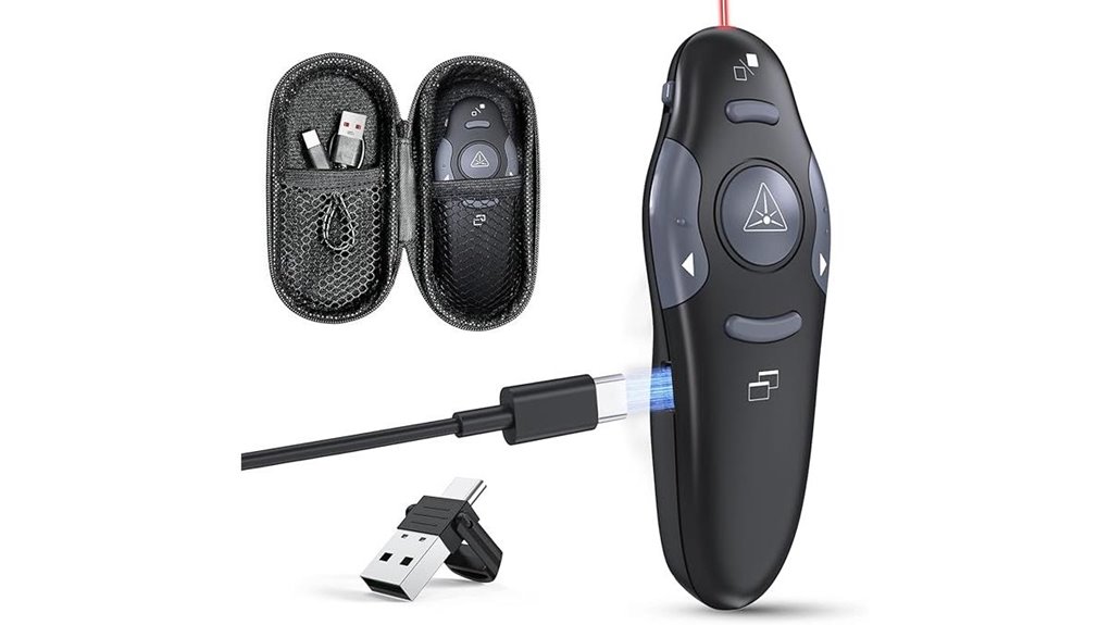 usb c wireless presentation clicker