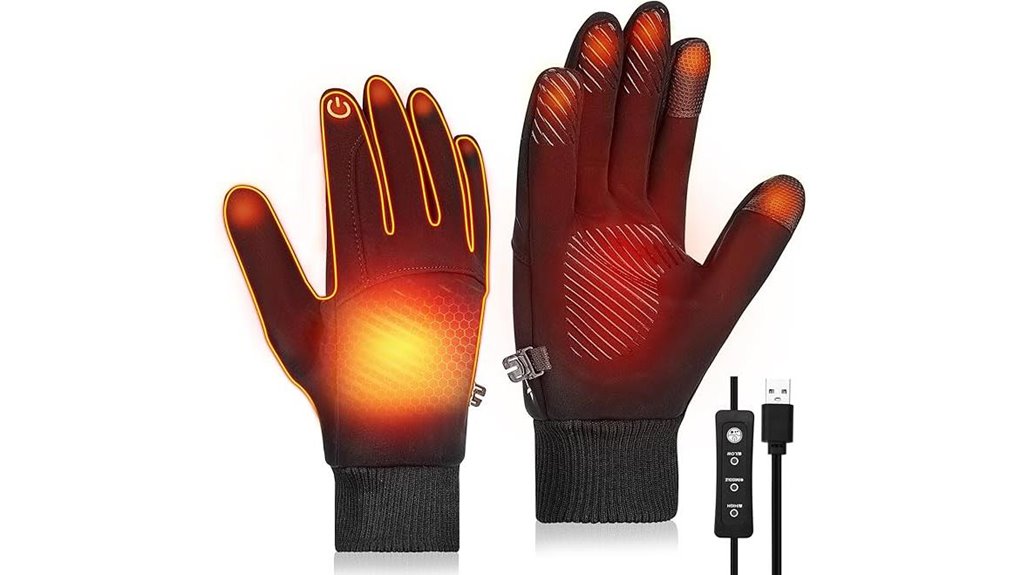 usb heated gloves 3 mode