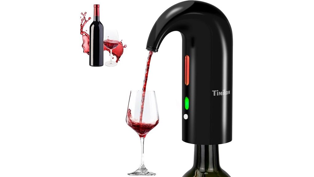 usb portable decanter aerator