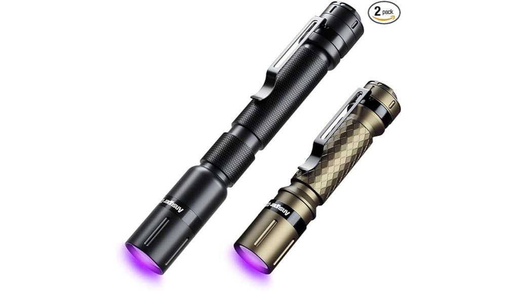 uv 395nm portable flashlights