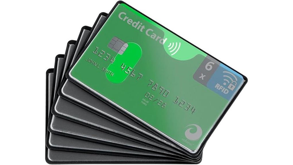 valonic six rfid sleeves