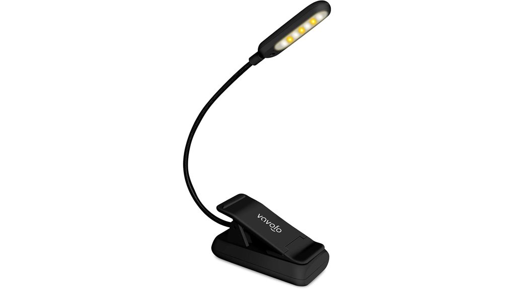 vavofo rechargeable clip on led