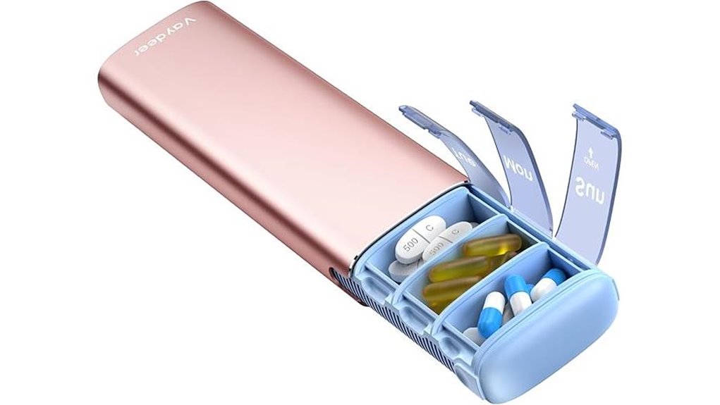 vaydeer rose gold organizer