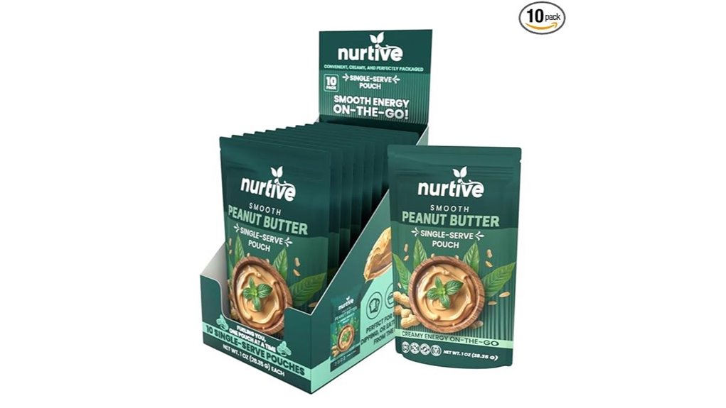 vegan peanut butter packs