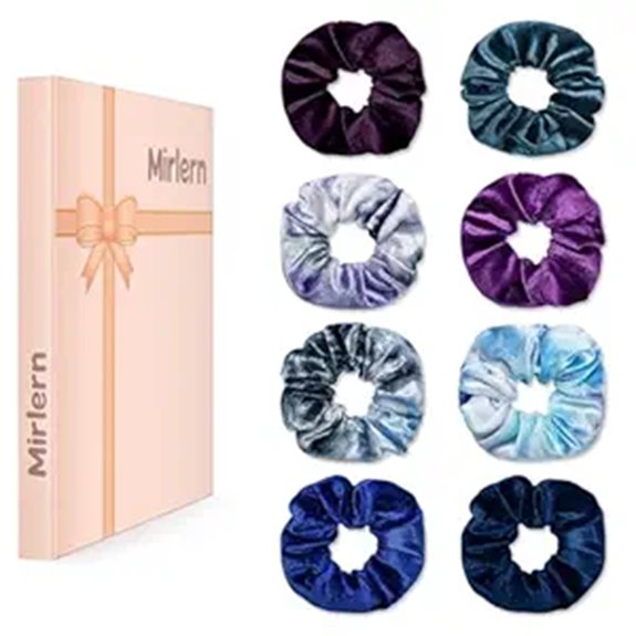 velvet scrunchies hidden pocket