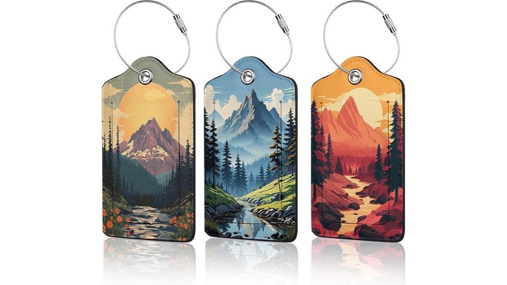 vintage forest lake tagset