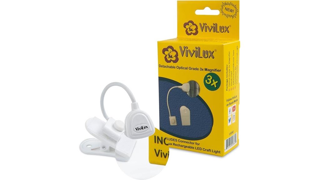 vivilux 3x detachable magnifier