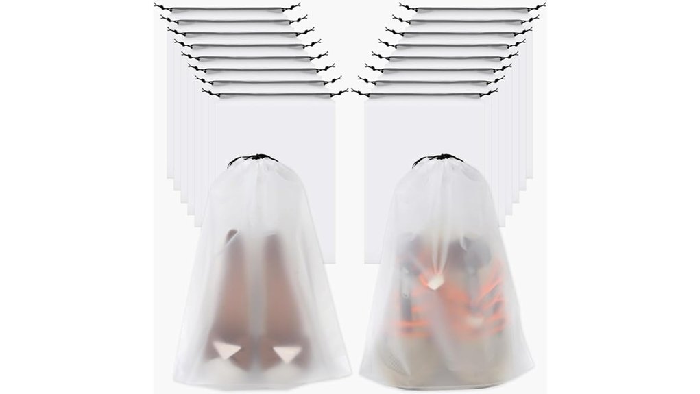 vivinin 18 pack shoe bags