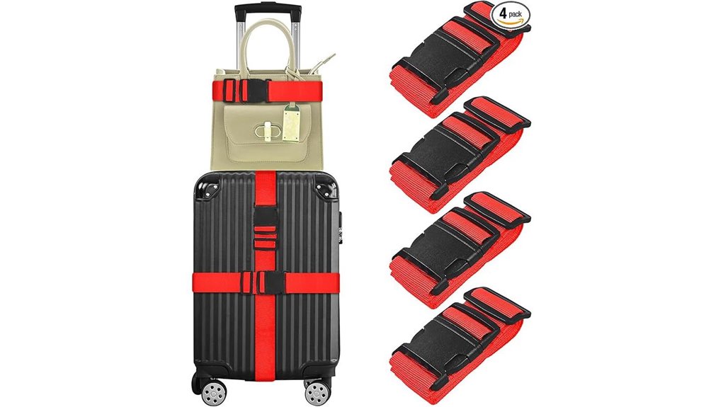 vivinin 4 pack red straps