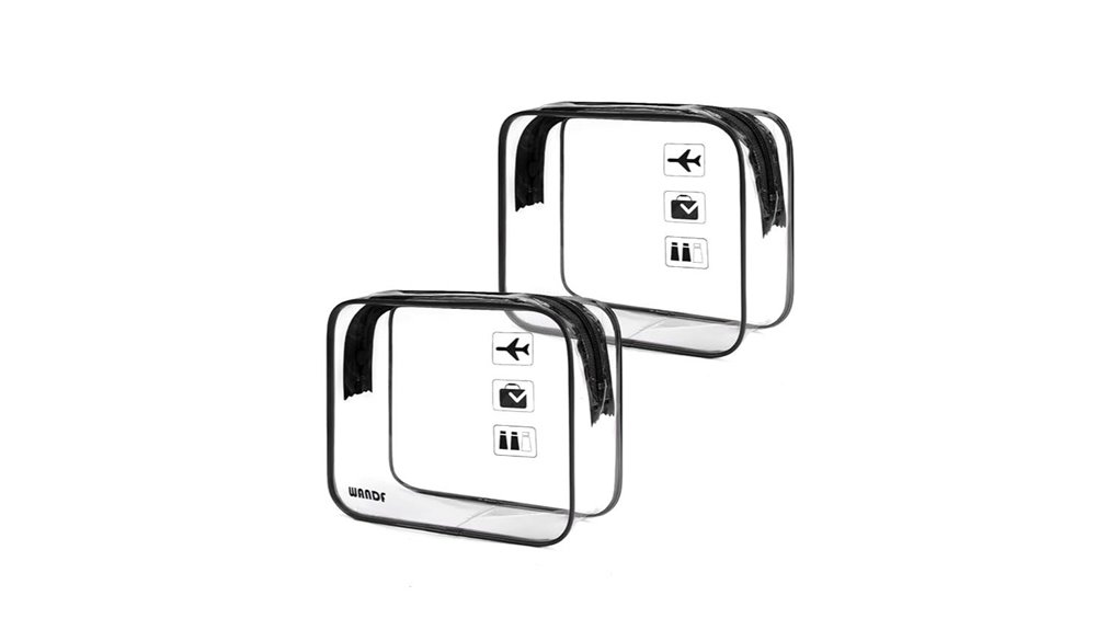 wandf tsa approved clear quart