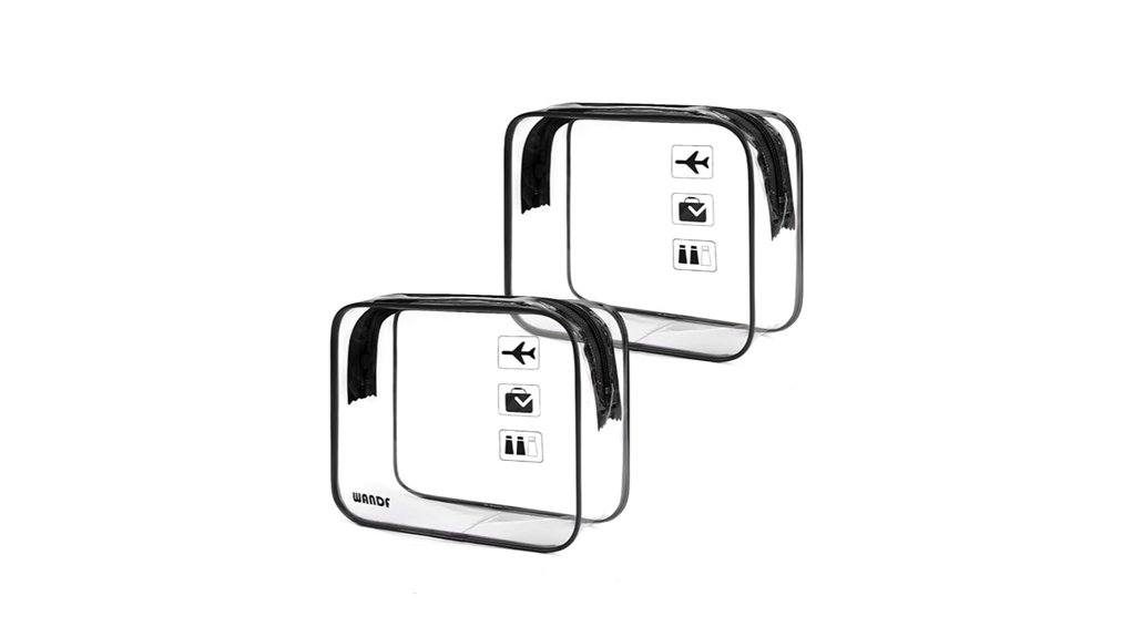 wandf tsa approved quart pouches