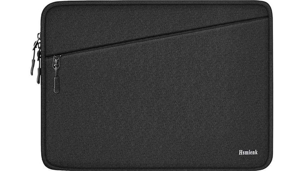 water resistant 14 inch sleeve pocket