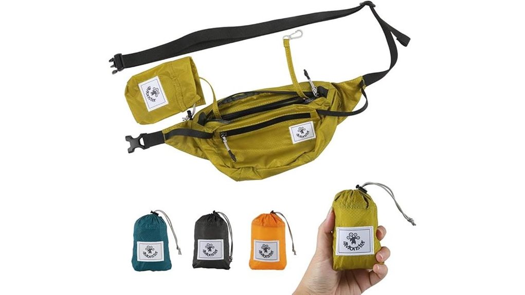 water resistant portable waist pack