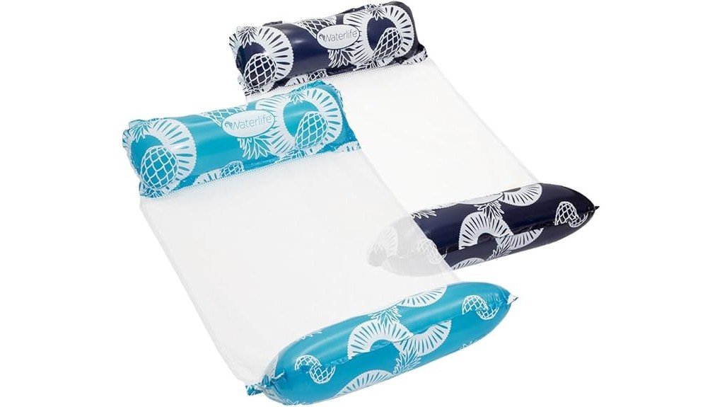 waterlife inflatable pool hammock