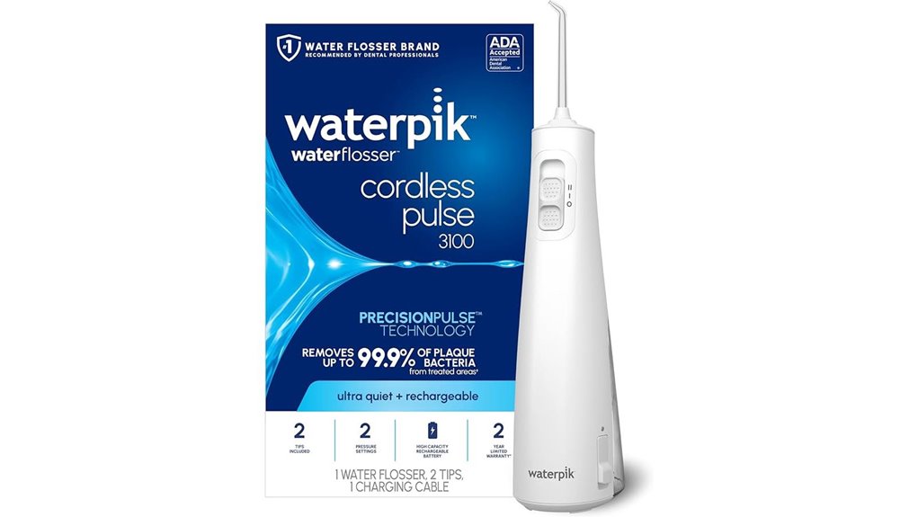 waterpik cordless dual tips