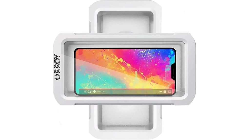 waterproof 360 shower phone