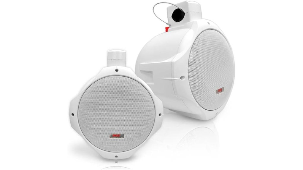 waterproof 8 dual subwoofer tweeter