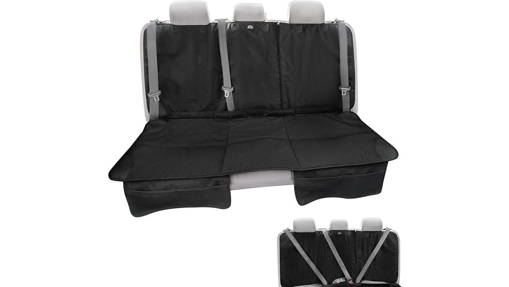 waterproof carseat 4 pocket nonslip