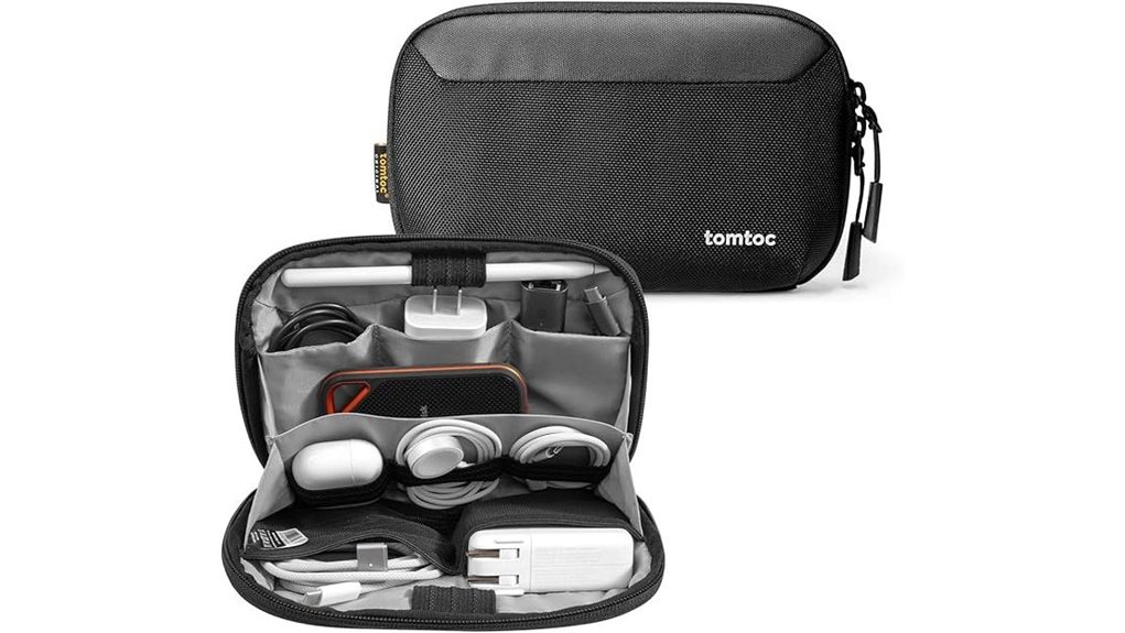 waterproof double cable organizer