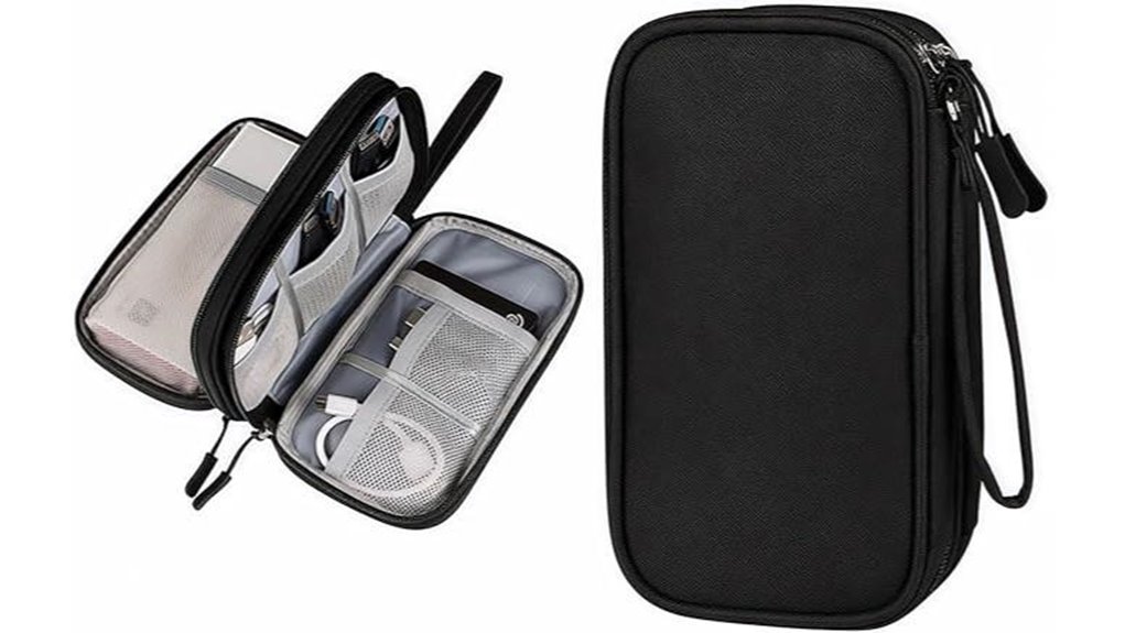 waterproof double layer travel organizer