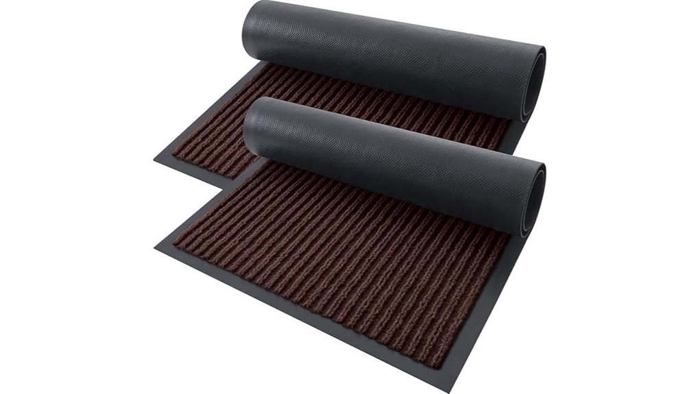 waterproof dual front mats