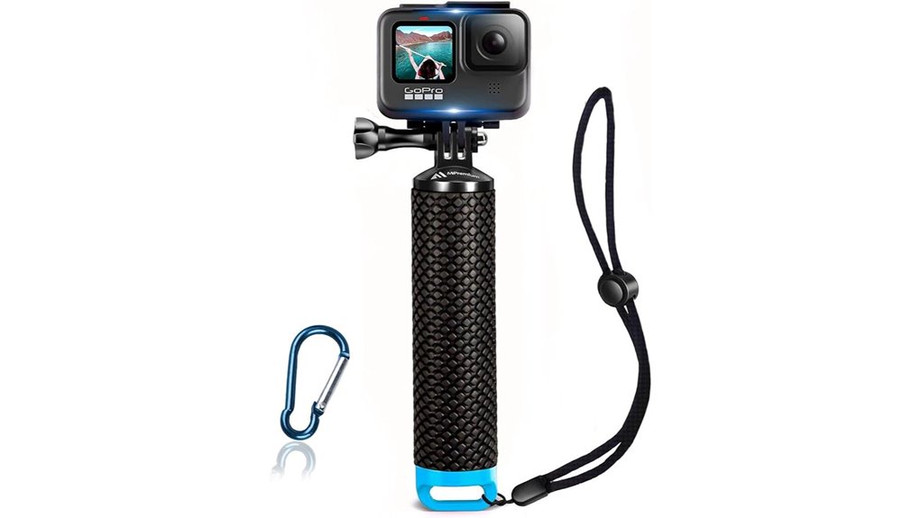 waterproof gopro floating monopod