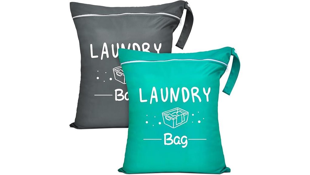 waterproof green grey travel bags