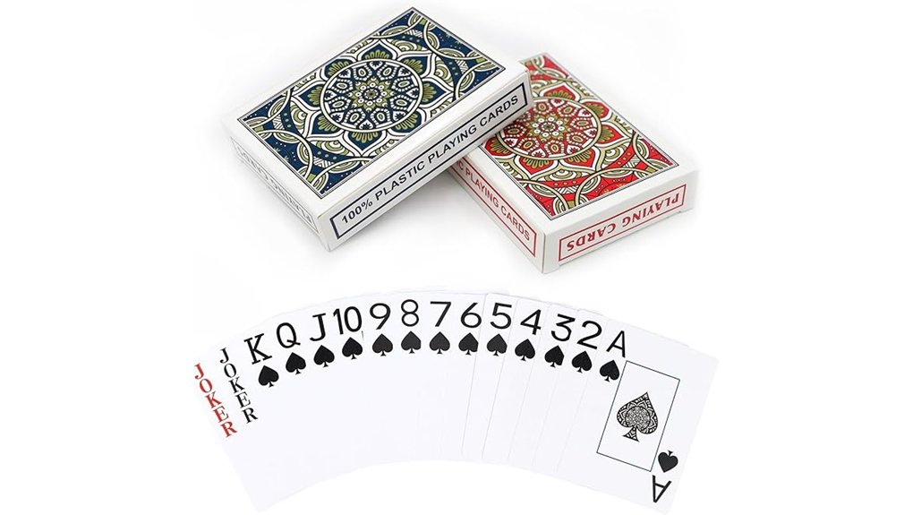 waterproof jumbo poker decks