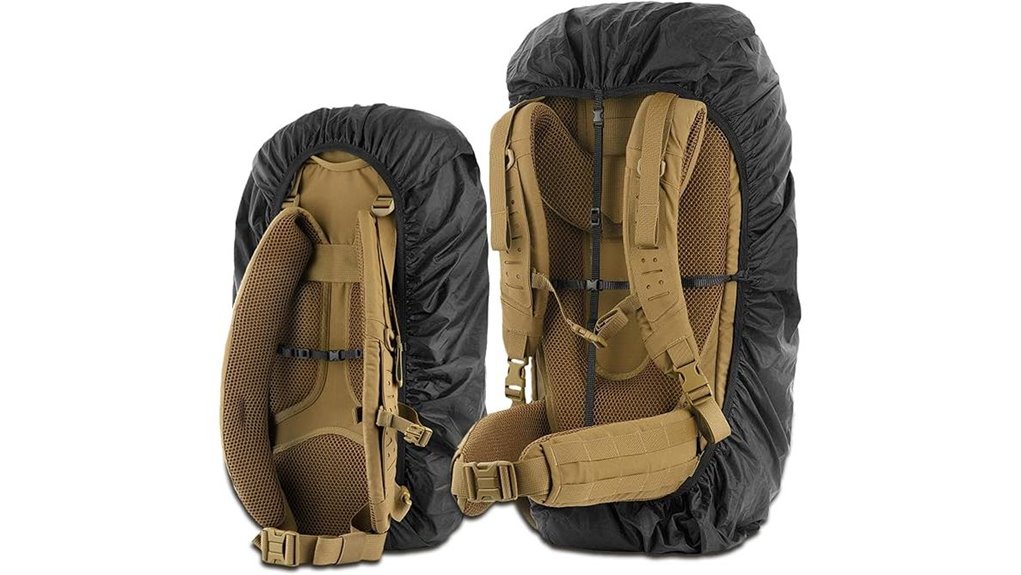 waterproof m tac backpack cover