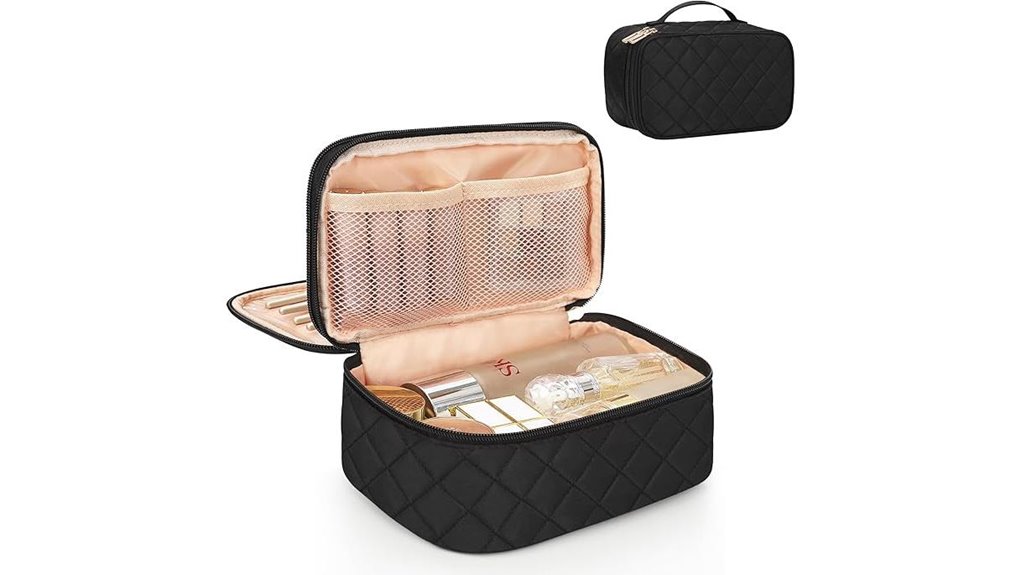waterproof makeup bag holder