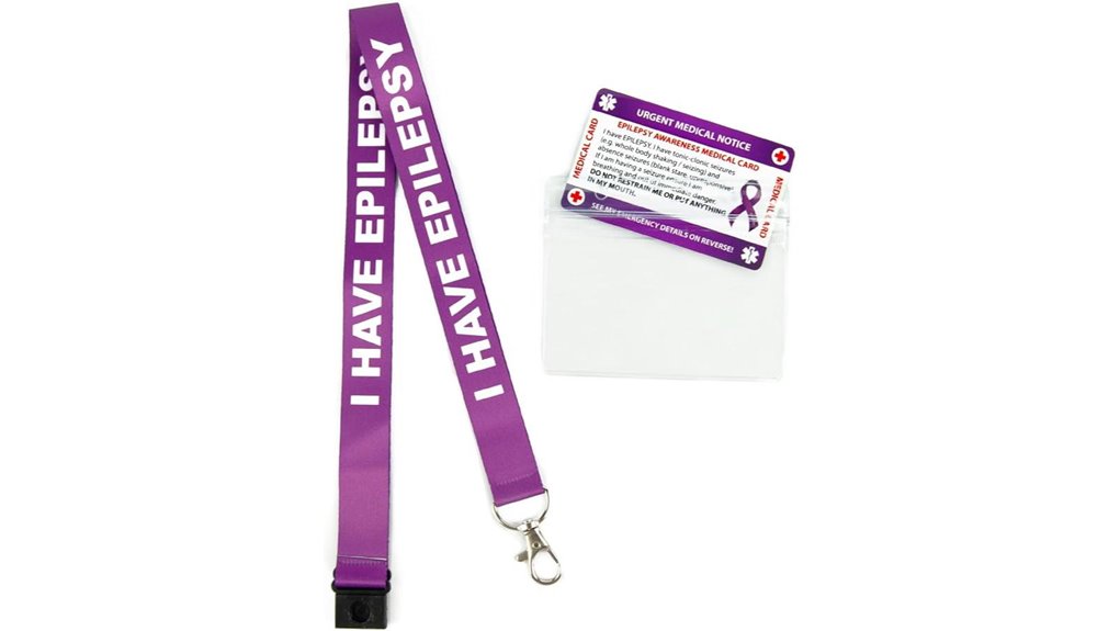 waterproof medical emergency lanyard
