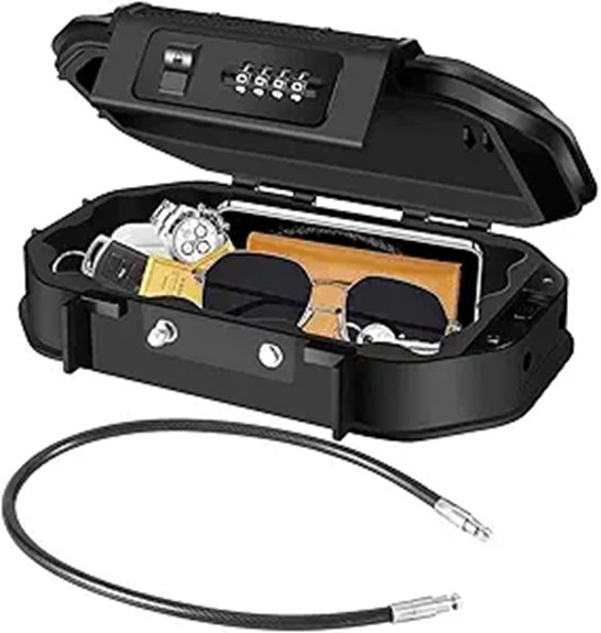 waterproof portable 4 digit lock