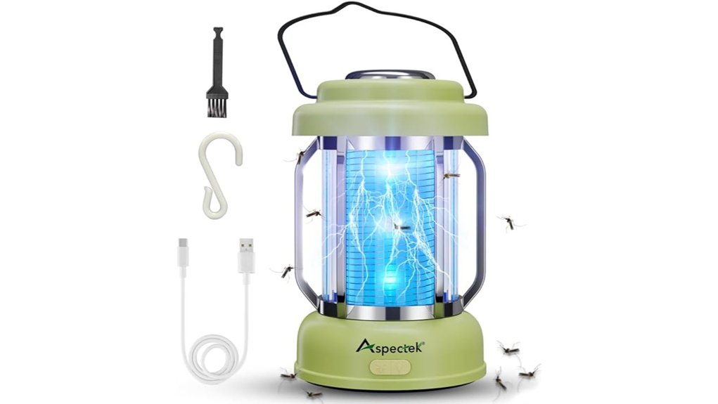 waterproof rechargeable bug lantern