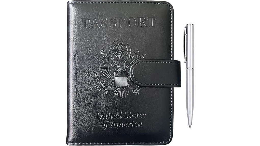 waterproof rfid passport holder