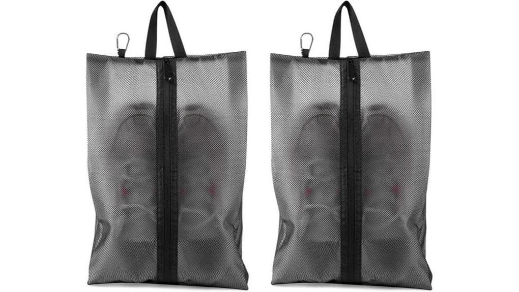 waterproof travel shoe bags