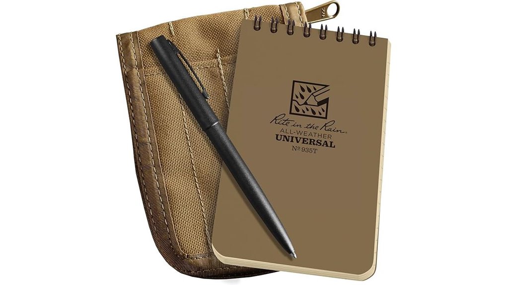 weatherproof cordura notebook