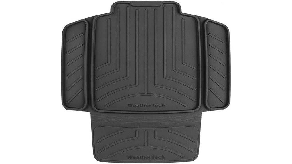weathertech black seat protector