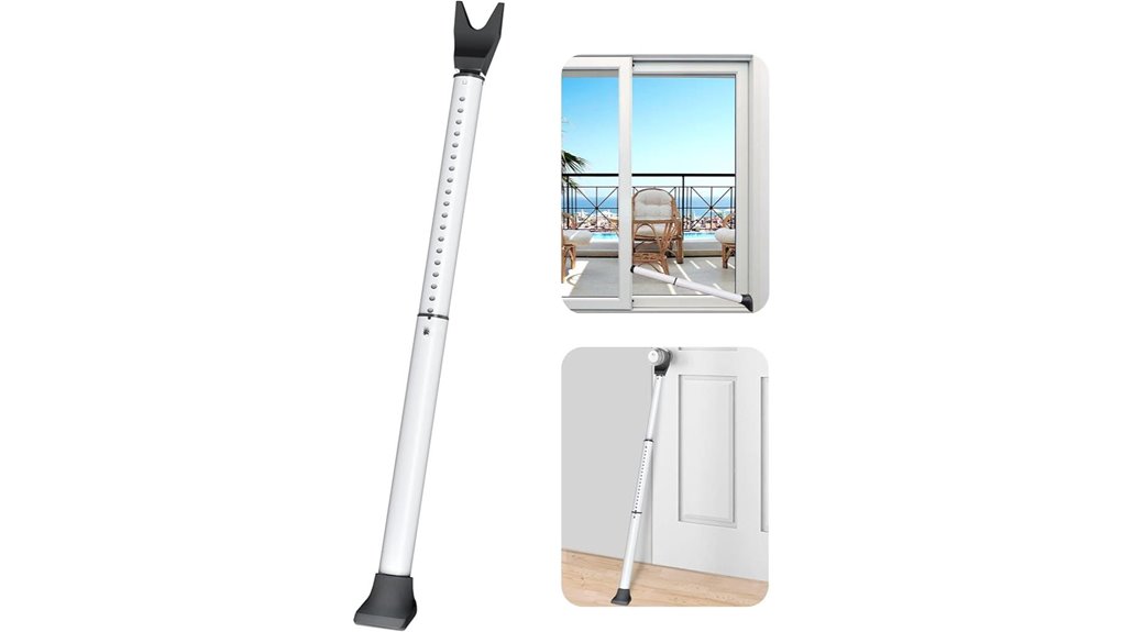 white acemining security bar