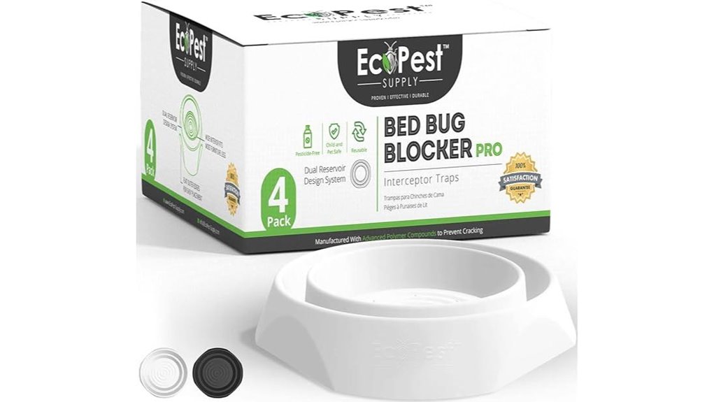 white bed bug 4 pack