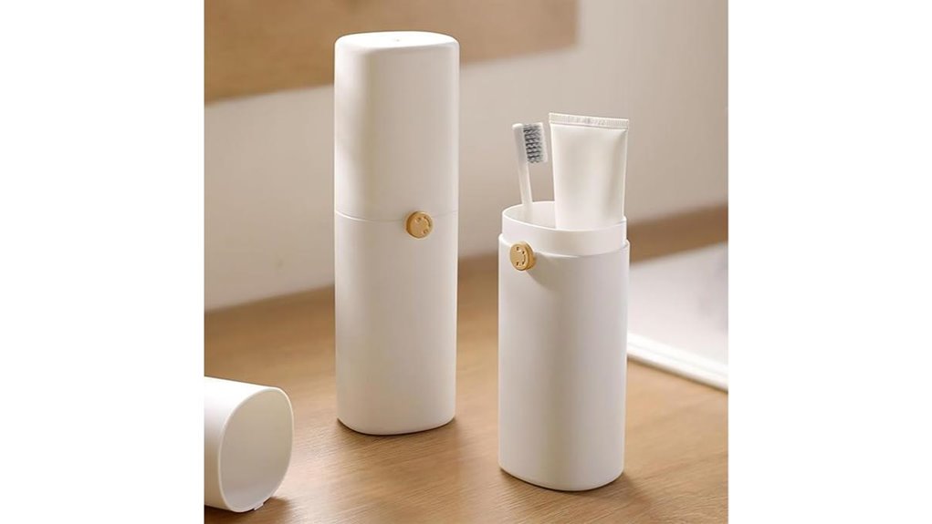 white leakproof twistlock case