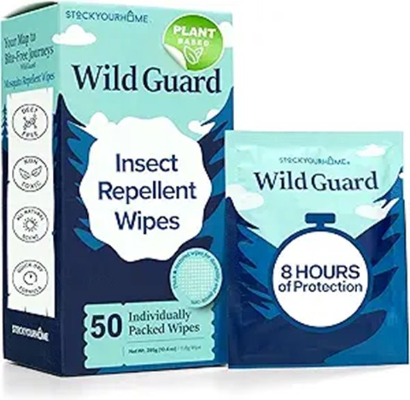 wild guard deet free 50 pack