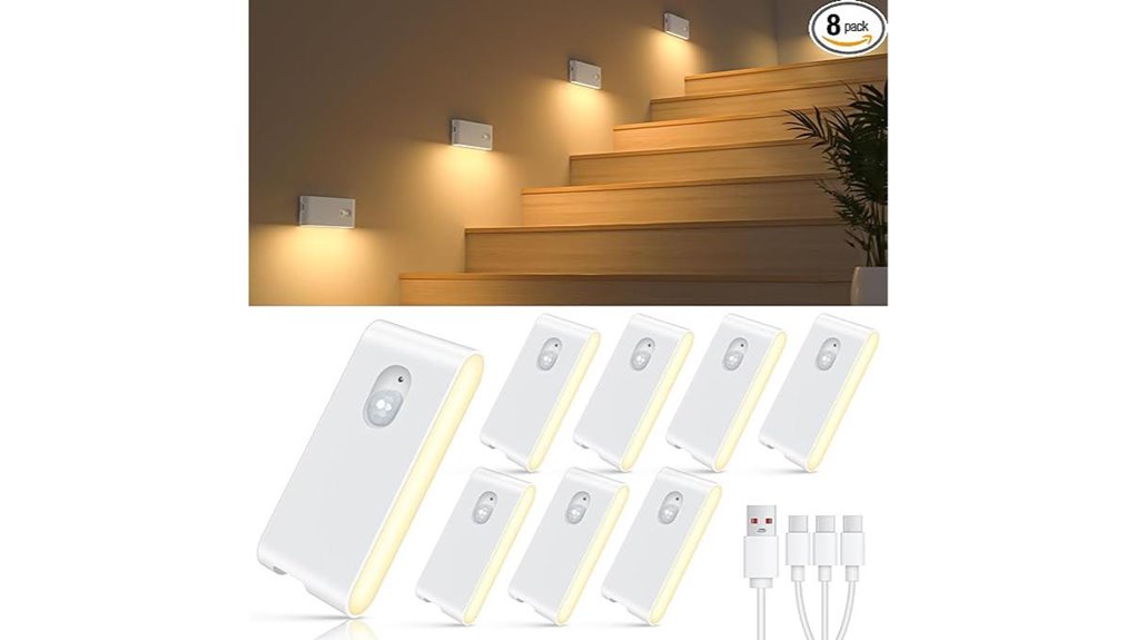 willed 8 pack warm lights