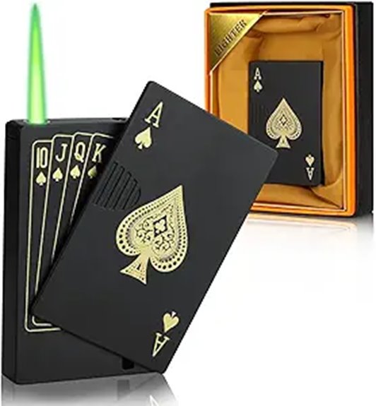 windproof butane jet lighter