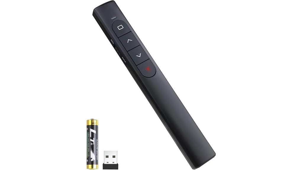 wireless presenter for presentations