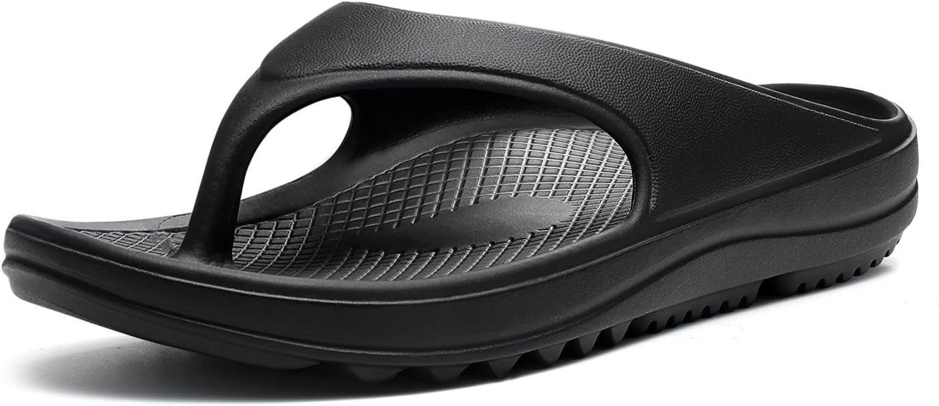 women s arch support flip flops