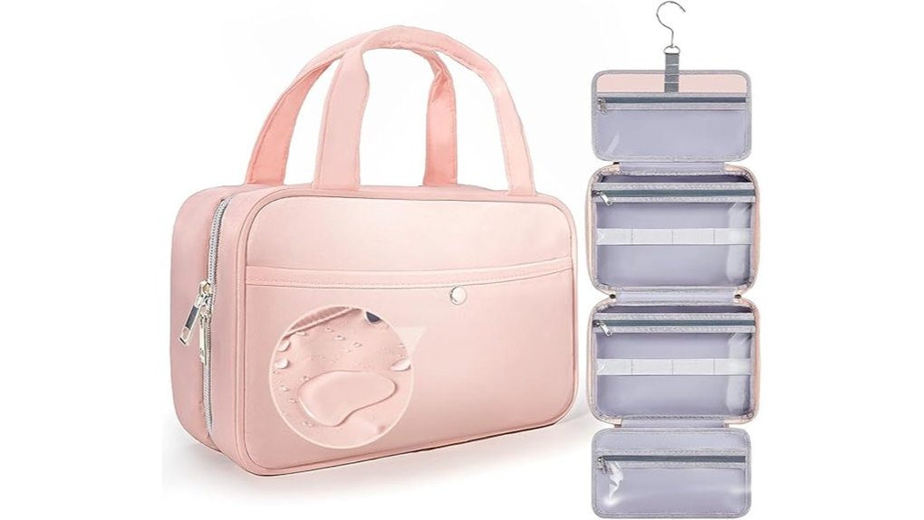 women s hanging toiletry bag