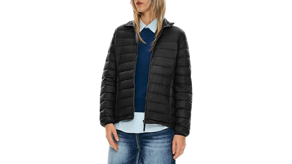 women s packable down puffer