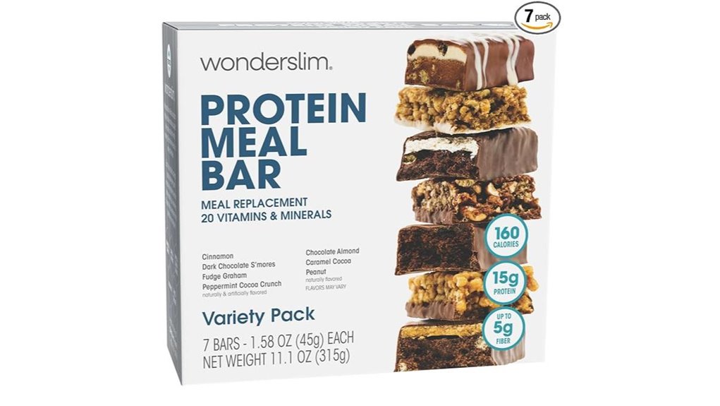 wonderslim protein variety pack