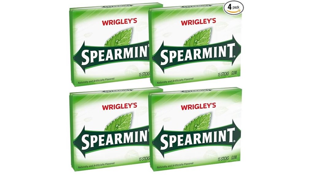 wrigley spearmint 15 sticks
