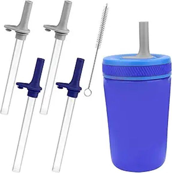 xangnier 4 piece straws set